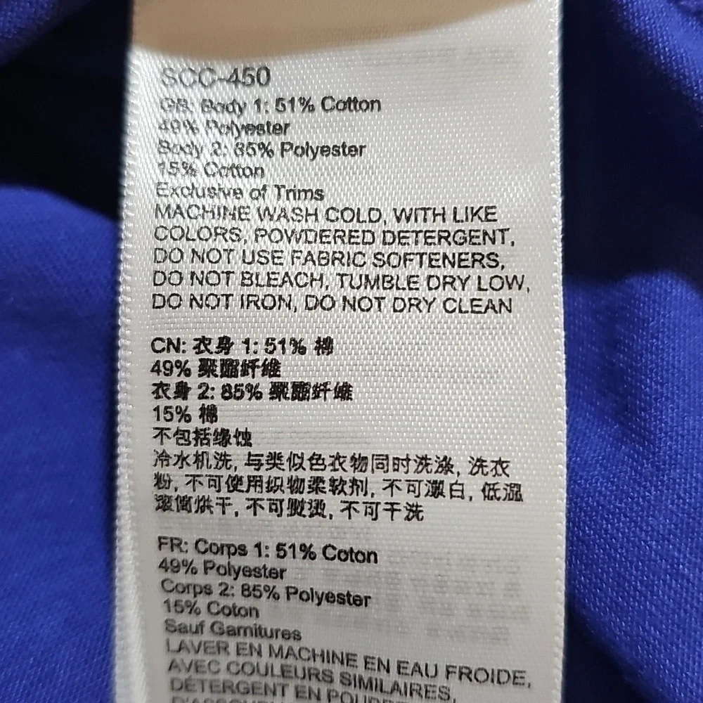 Marmot Active Sport Sleeveless V-Neck Lined Athletic Dress Blue Size XS
